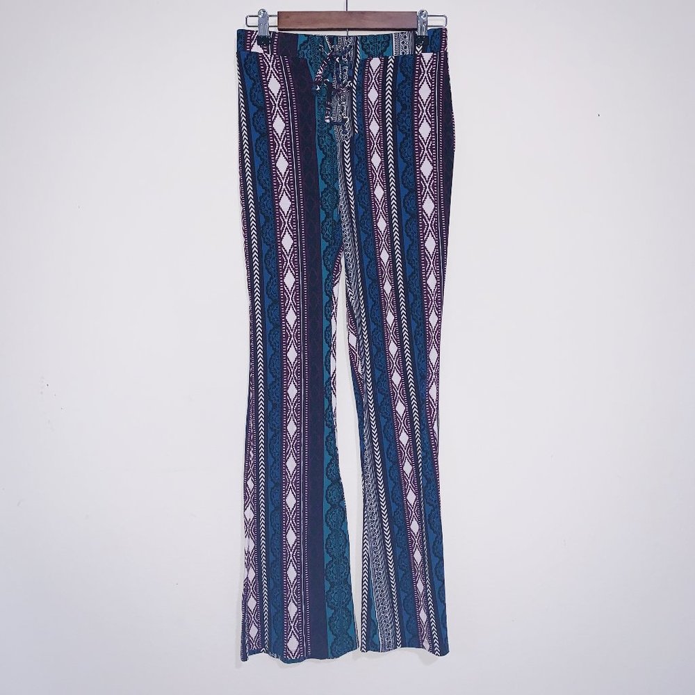 Charlotte Russe Boho Inspired Flare Pants (M)